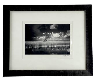 Clyde Butcher - "Ochopee" Open Edition Print Signed on Mat