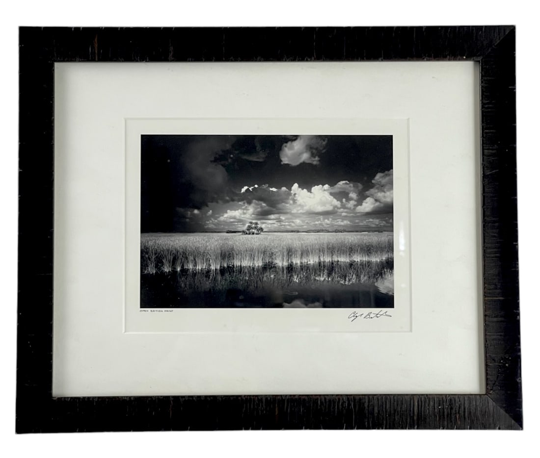 Clyde Butcher - "Ochopee" Open Edition Print Signed on Mat (1 of 5)