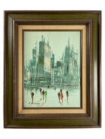 Patrick Murphy - Oil on Canvas Painting Signed Bottom Left