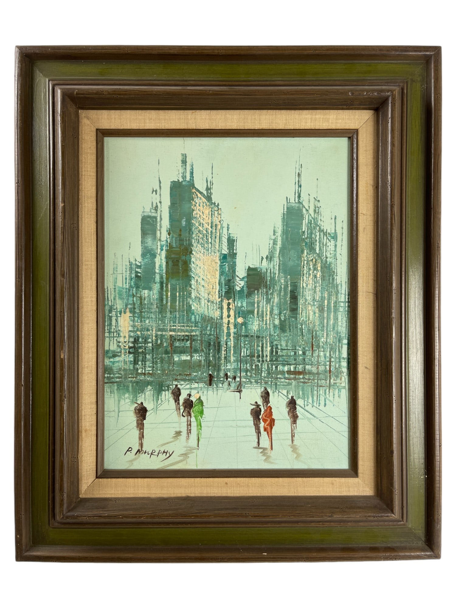 Patrick Murphy - Oil on Canvas Painting Signed Bottom Left (1 of 4)