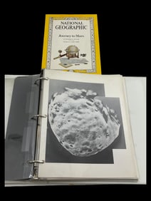 NASA Viking Project Mission to Mars Photograph Collection Lot Binder
