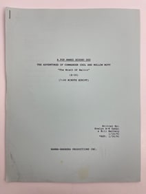 A Pup Named Scooby Doo Animation Cartoon Hanna-Barbera 1991 Script
