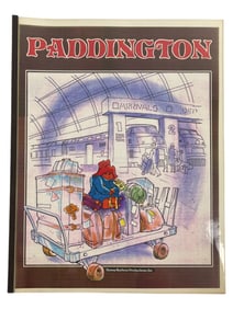 Rare Hanna-Barbera Paddington Bear Animation Development Show Concept and Plot Premise Book