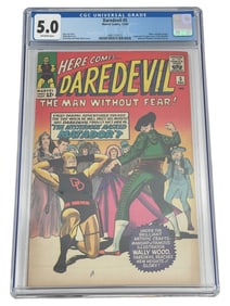 Daredevil #5 Marvel Comics December 1964 Comic Book 5.0 CGC