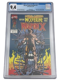 Marvel Comics Presents 72 CGC 9.4 1991 Marvel Comics Wolverine Origin Weapon X