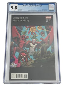 Deadpool & The Mercs For Money #1 CGC 9.8 Graded Comic Book