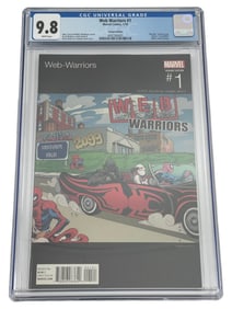 Web-Warriors #1 (2016) CGC 9.8 Marvel Damian Scott Hip Hop Variant