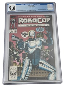 Robocop #1 CGC 9.6 1990 Marvel Comics Based on Movie