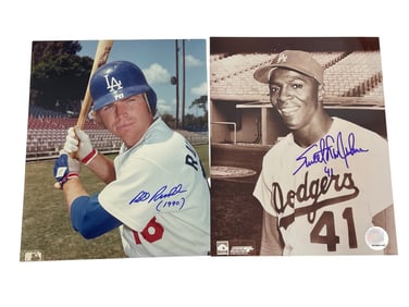 Vintage Baseball MLB Signed 8 x 10 Photo Autograph Collection Lot Louis Brown Sweet Bill Russell