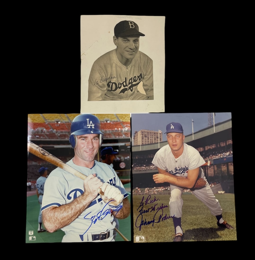 Vintage Baseball MLB Signed 8 x 10 Photo Autograph Collection Lot (1 of 4)