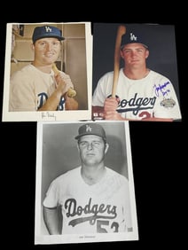 Vintage Baseball MLB Signed 8 x 10 Photo Autograph Collection Lot