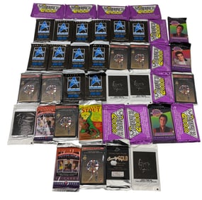 Vintage Trading Card Mint Sealed Packs Lot 38
