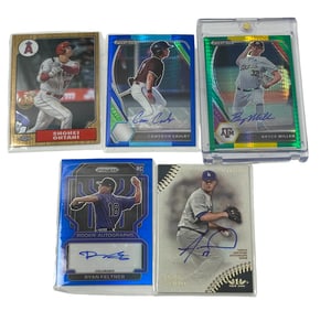 BASEBALL TRADING CARD SHOHEI ONTANI COLLECTION LOT 5