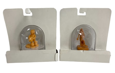 Disney vintage Winnie the Pooh and Pocahontas prototype action figurine concept toy Mattel