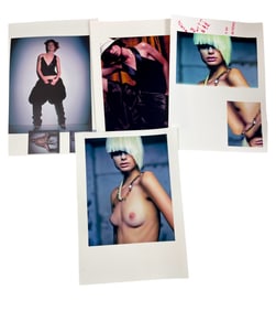 Vintage Photo European French English Model Photoshoot Pinup Girl Collection lot 4