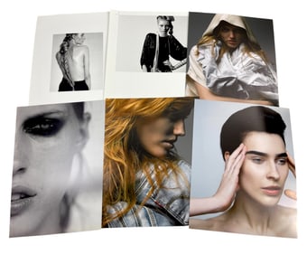 Vintage Photo European French English Model Photoshoot Pinup Girl Collection lot 6