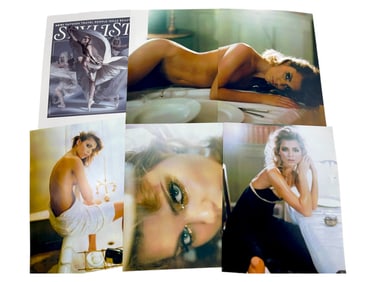 Vintage Photo European French English Model Photoshoot Pinup Girl Collection lot 6