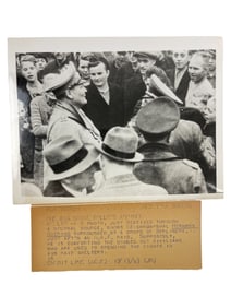 WWII German Original Press Photo of Hermann Goeringin Berlin 1943