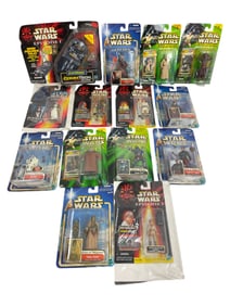 Vintage Star Wars Action Figurine Toys collection lot 14