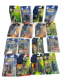 Vintage Star Wars Action Figurine Toys collection lot 15