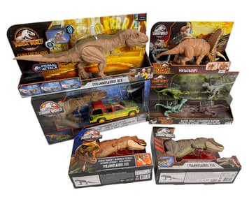 Jurassic World Camp Dinosaur Action figurine Toys lot 6