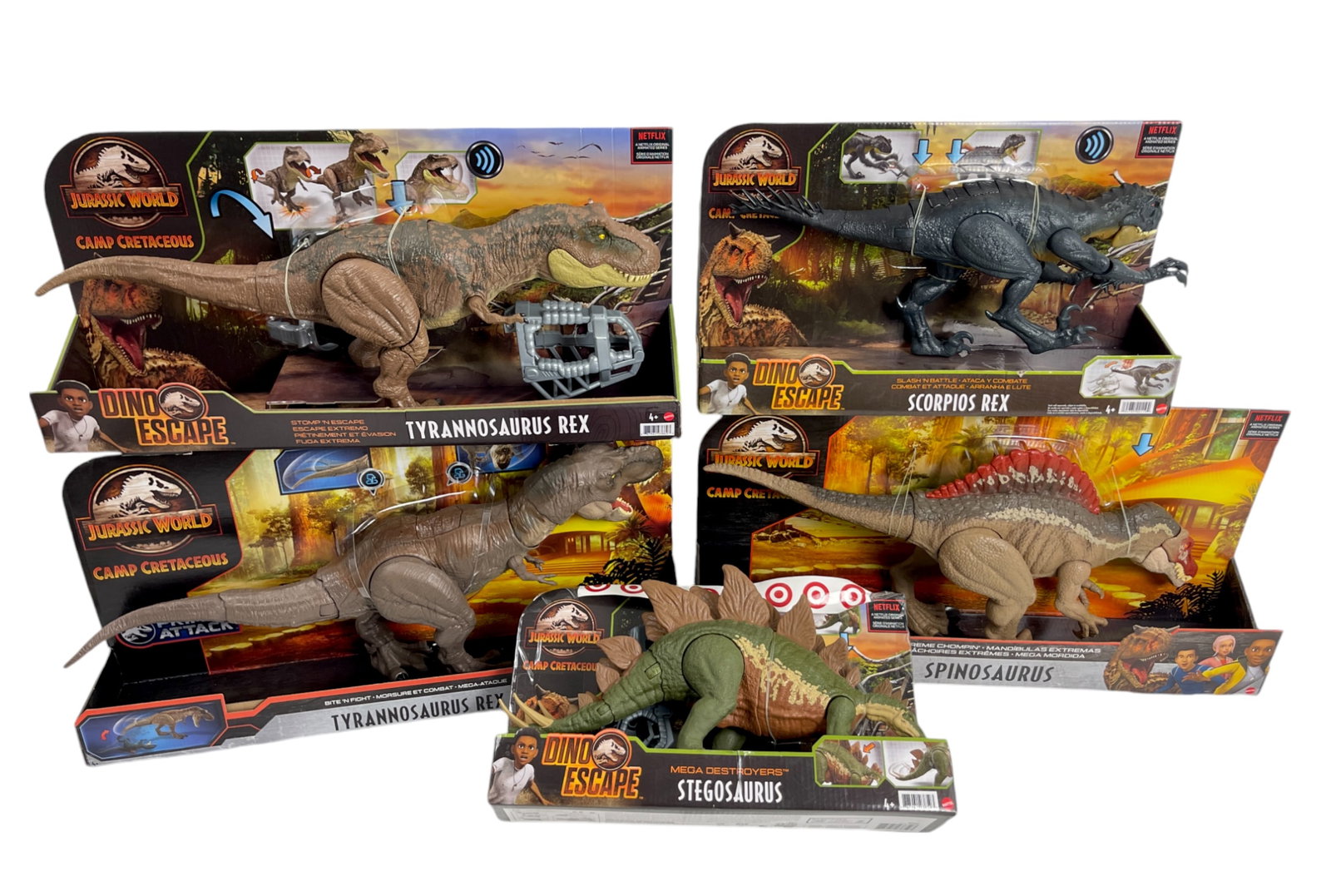 Jurassic World Camp Dinosaur  Action figurine Toys lot 9 (1 of 6)
