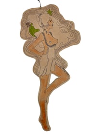 ANDY WARHOL Signed Christmas Ornament Nude Erotic Fashion