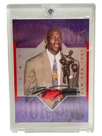 Michael Jordan Autographed Trading Card Basketball