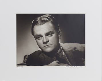 George Hurrell - James Cagney Silver Gelatin Print Signed and Numbered 60/110