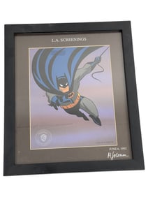 Batman: The Animated Series Signed Limited Edition Warner Bros Sericel