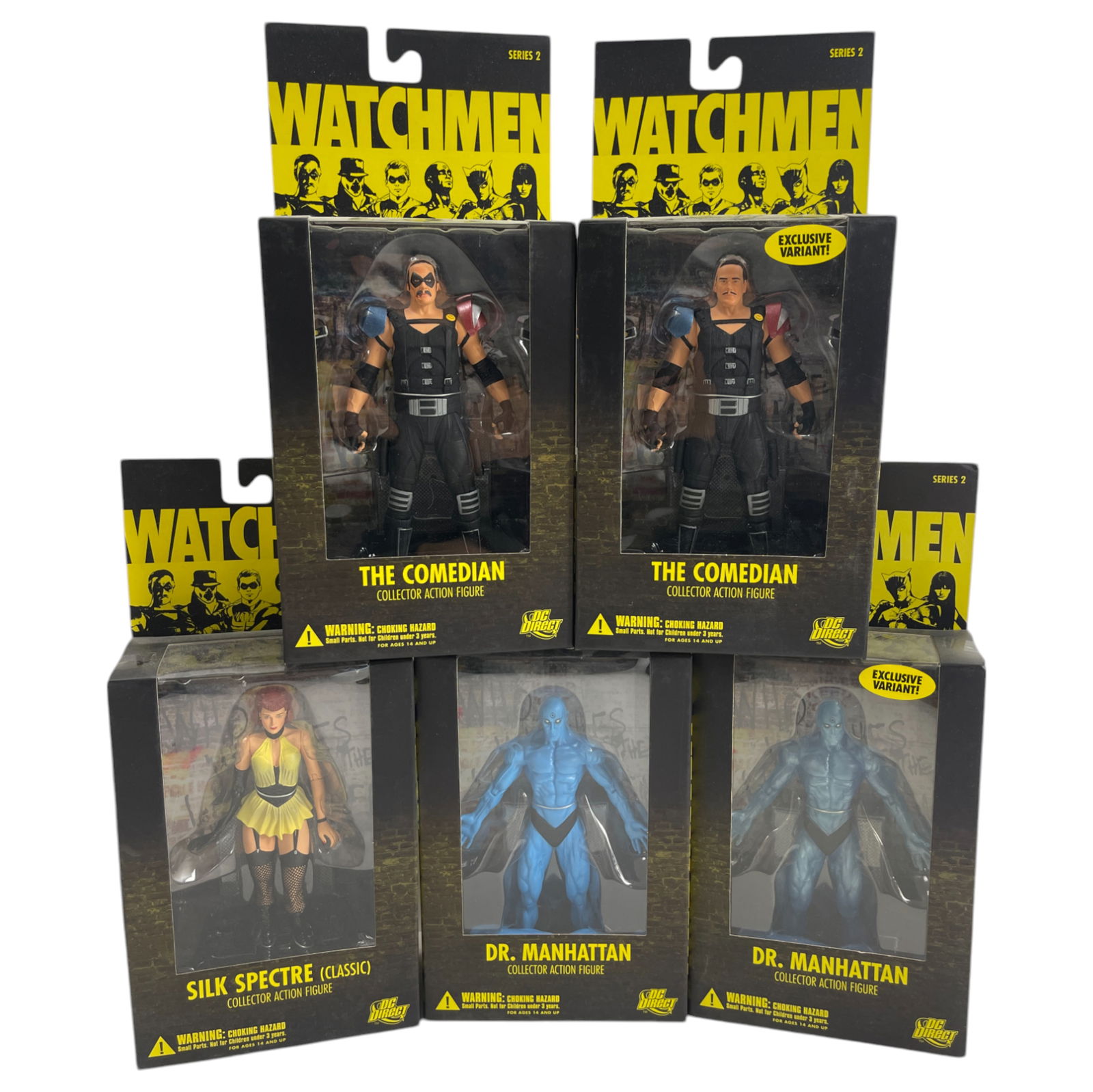 Watchmen Series 2 DC Direct Action Figures NIB (1 of 4)