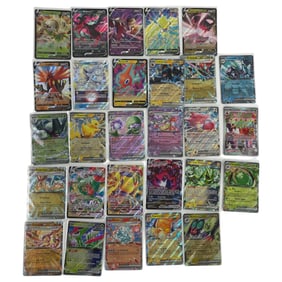 Pokemon EX and VMAX Trading Cards