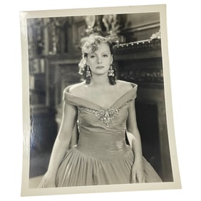 Vintage Greta Garbo Original B&W Photograph