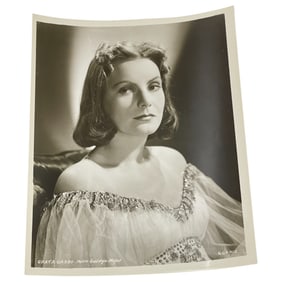 Vintage Original Greta Garbo Photograph by Clarence S. Bull