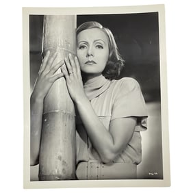 Vintage Greta Garbo Original B&W Photograph