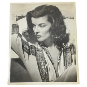 Vintage Original B&W Photograph of Katharine Hepburn