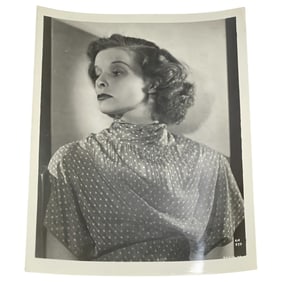 Vintage Original Ernest Bachrach Photograph of Katharine Hepburn