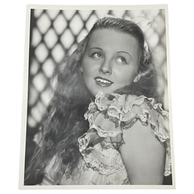 Vintage Original 1933 Photograph of Charlotte Henry by Eugene Richee