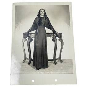 VIntage B&W Photograph of Rita Hayworth by Whitey Schafer