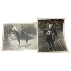 Vintage B&W Rudolph Valentino Photographs