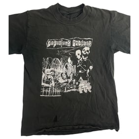 Vintage Atrocious Madness Crust Punk Tour Europe 2002 T-Shirt