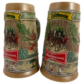 Vintage Budweiser California American Eagle Stein
