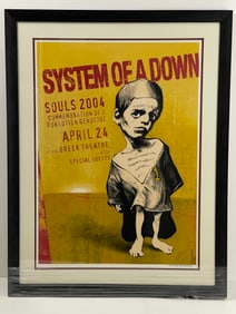 Rare system of down souls, 2004 Armenian genocide commemoration poster