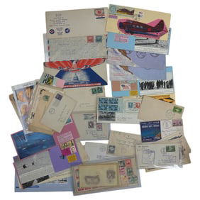 Vintage Antique Envelopes and Stamps US Stamp