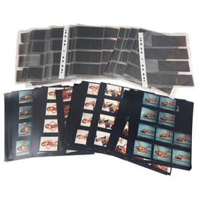 Vintage Photo European French English Model fashion photographer negative Pinup Girl Collection lot