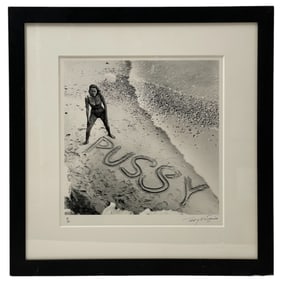 TERRY O'NEIL SIGNED PHOTO HONOR BLACKMAN AS PUSSY GALORE 12/50 Silver Gelatin Edition of 50