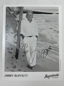 Jimmy Buffett SIGNED 8x10" Promo Photo Signed Autograph Margaritaville Records