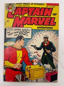 Captain Marvel # 147 Golden Age Comic Book Vintage Rare