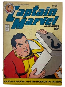 Captain Marvel # 70 Golden Age Comic Book Vintage Rare