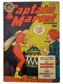 Captain Marvel # 101 Golden Age Comic Book Vintage Rare